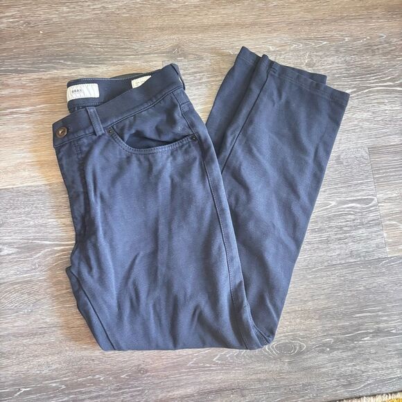 BRAX Feel Good Chuck Style Five Pocket Pants Modern Slim Fit navy 32 X 32 - Picture 1 of 5